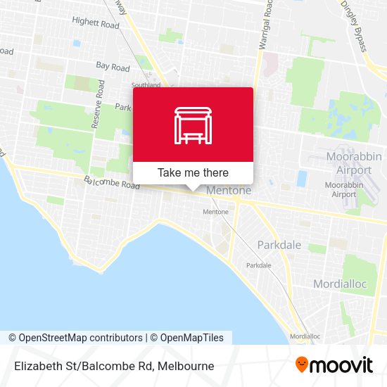 Elizabeth St/Balcombe Rd map