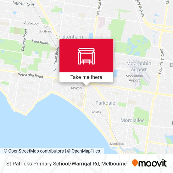 St Patricks Primary School / Warrigal Rd map