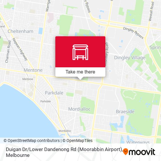 Duigan Dr / Lower Dandenong Rd (Moorabbin Airport) map