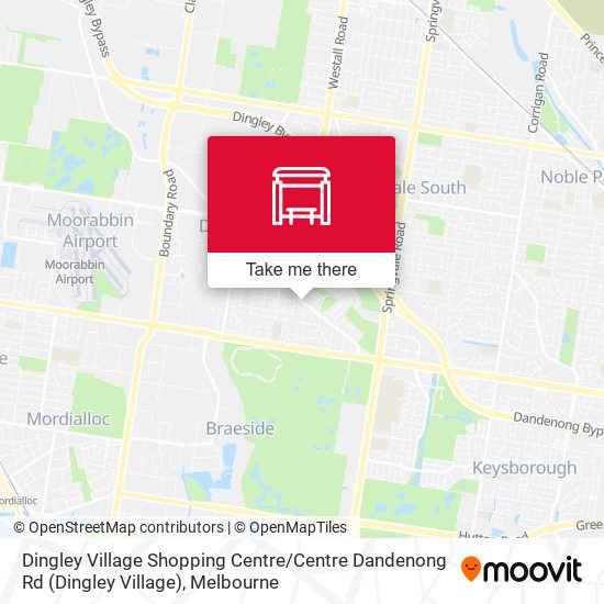 Dingley Village Shopping Centre / Centre Dandenong Rd map