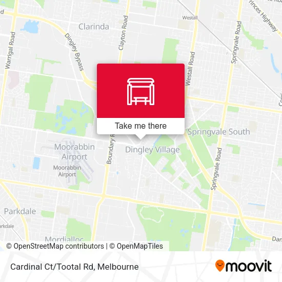 Cardinal Ct/Tootal Rd map