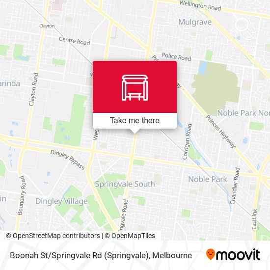 Boonah St / Springvale Rd map