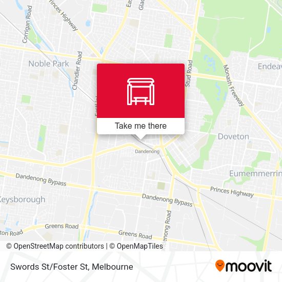 Swords St/Foster St map