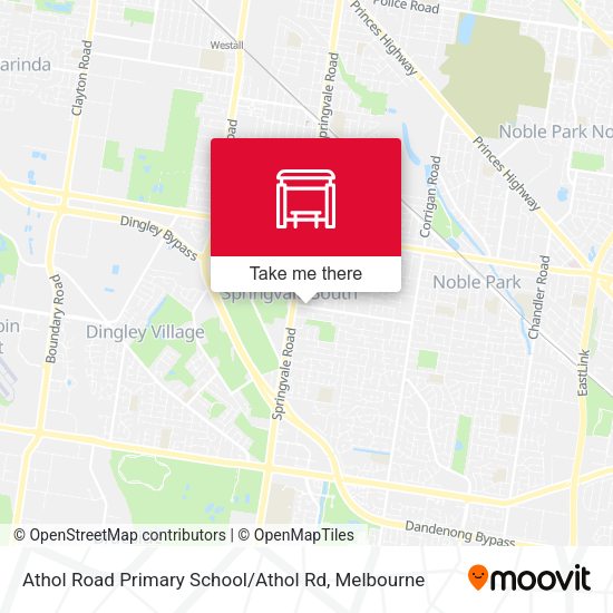 Athol Road Primary School / Athol Rd map