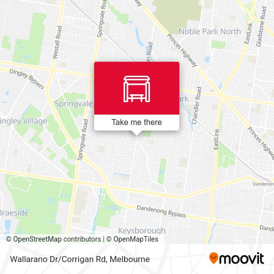 Wallarano Dr/Corrigan Rd map