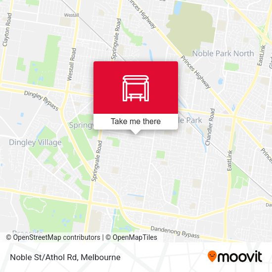 Noble St/Athol Rd map