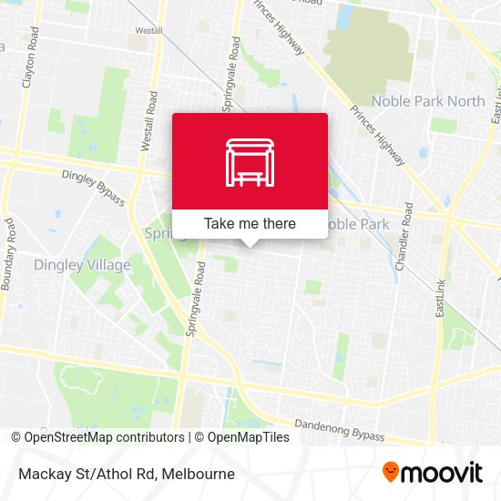 Mackay St/Athol Rd map