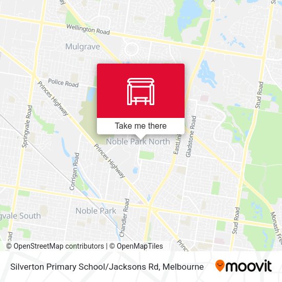 Silverton Primary School / Jacksons Rd map