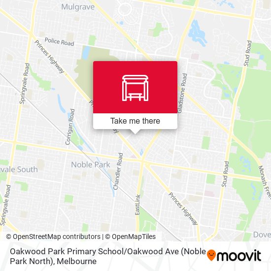 Oakwood Park Primary School / Oakwood Ave (Noble Park North) map