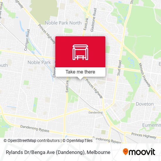 Rylands Dr / Benga Ave (Dandenong) map