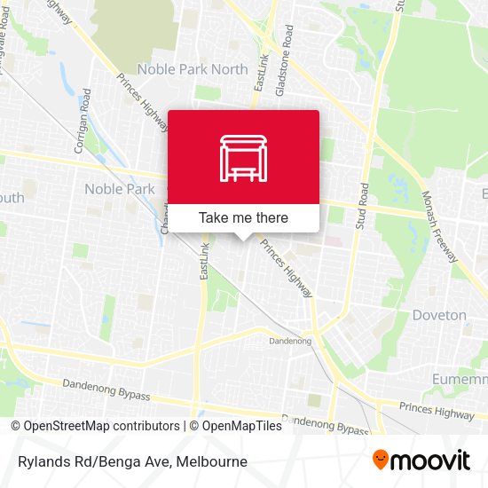 Rylands Rd/Benga Ave map