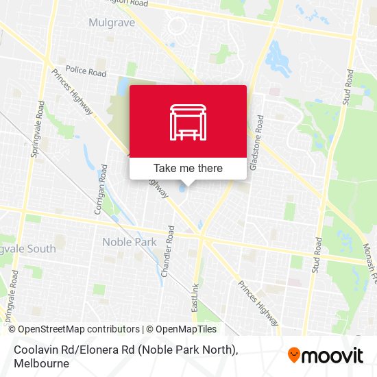 Coolavin Rd / Elonera Rd (Noble Park North) map