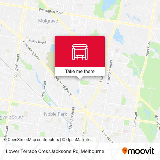 Lower Terrace Cres/Jacksons Rd map