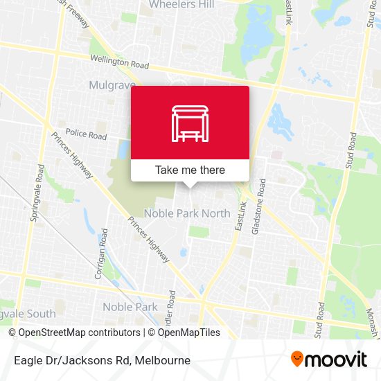 Eagle Dr/Jacksons Rd map