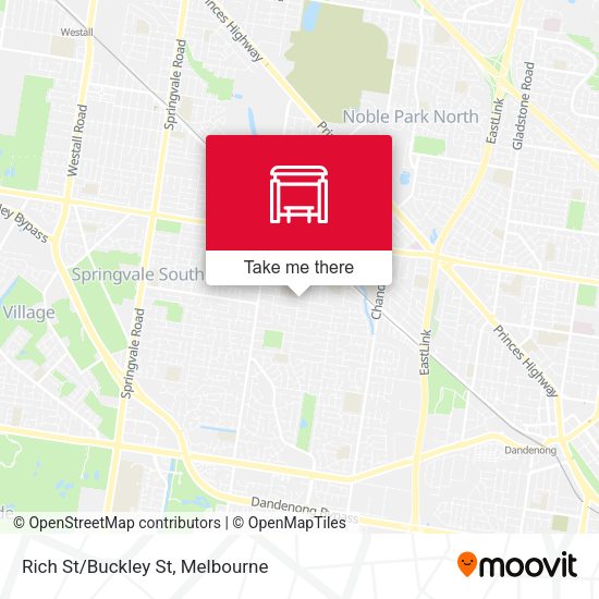 Rich St/Buckley St map