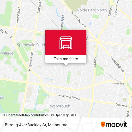 Birrong Ave/Buckley St map