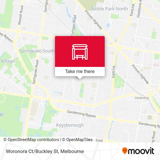 Woronora Ct/Buckley St map
