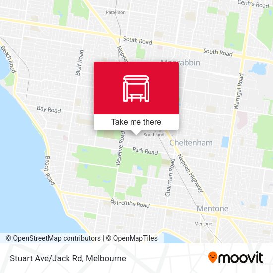 Stuart Ave/Jack Rd map