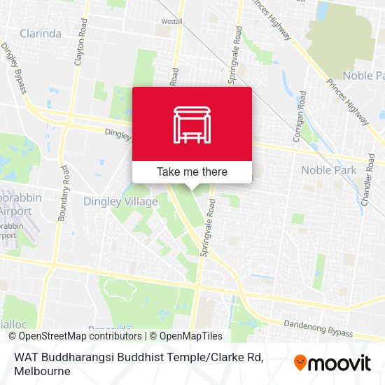 WAT Buddharangsi Buddhist Temple / Clarke Rd map