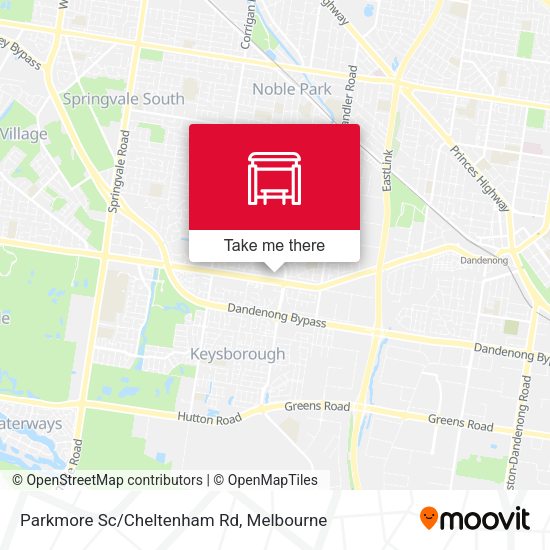 Parkmore Sc/Cheltenham Rd map