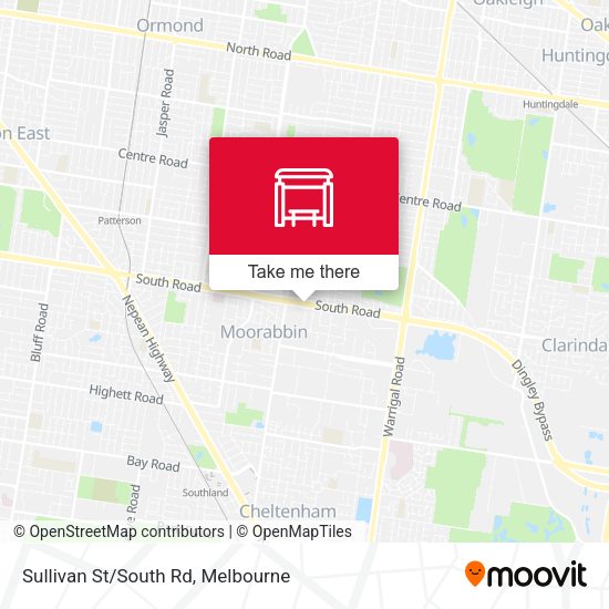 Sullivan St/South Rd map
