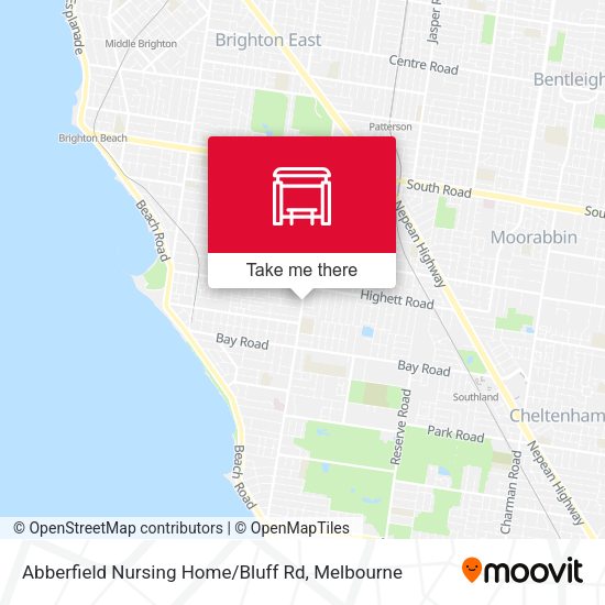 Abberfield Nursing Home / Bluff Rd map