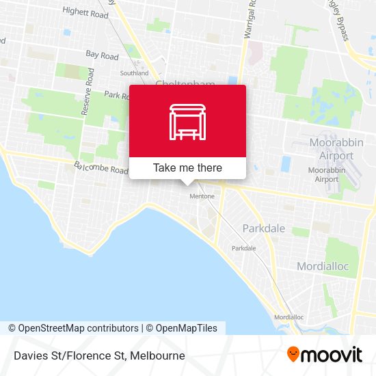 Davies St/Florence St map