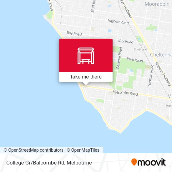 College Gr/Balcombe Rd map