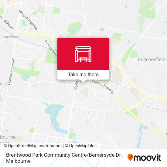 Brentwood Park Community Centre / Bemersyde Dr map
