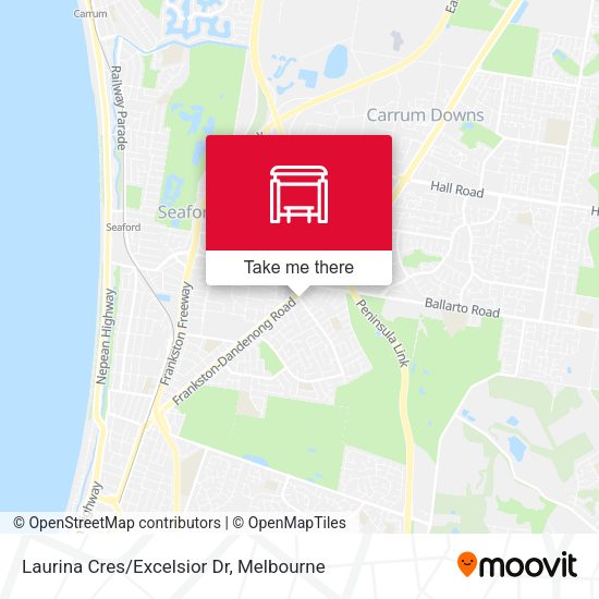 Laurina Cres/Excelsior Dr map