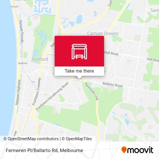 Fernwren Pl/Ballarto Rd map