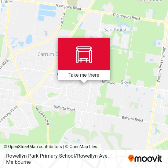 Rowellyn Park Primary School / Rowellyn Ave map