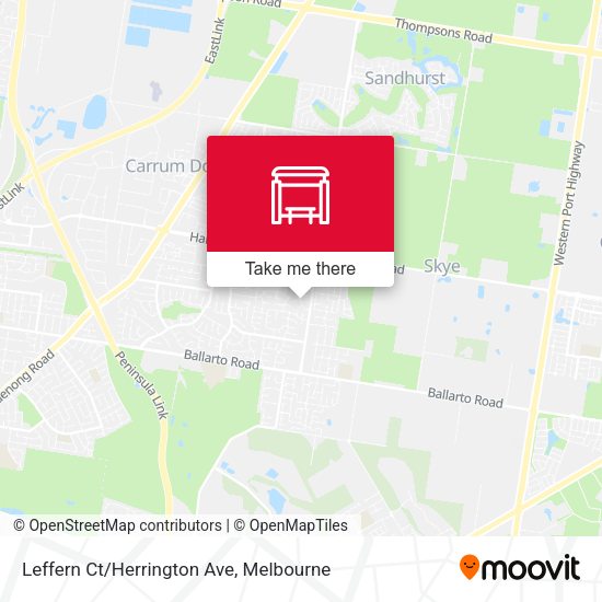 Leffern Ct/Herrington Ave map