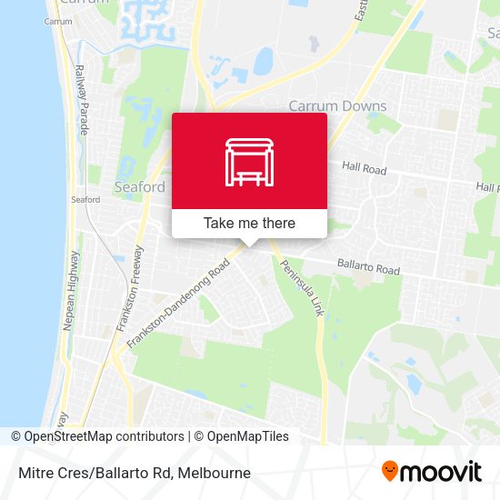 Mitre Cres/Ballarto Rd map
