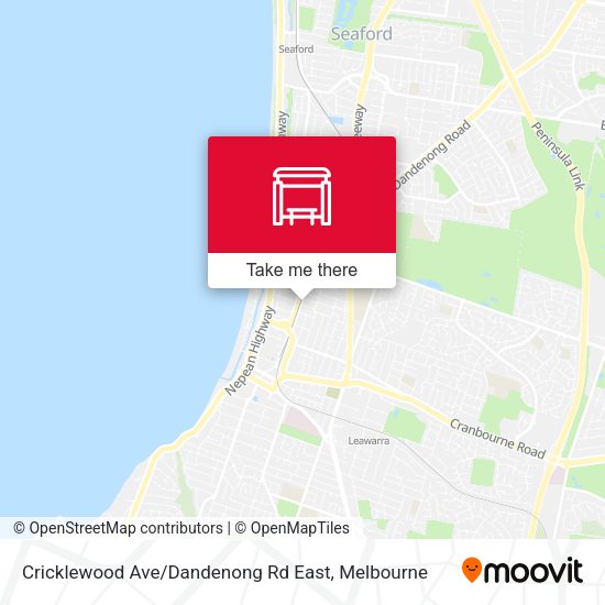 Cricklewood Ave / Dandenong Rd East map
