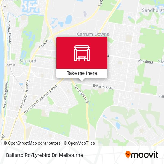 Ballarto Rd/Lyrebird Dr map