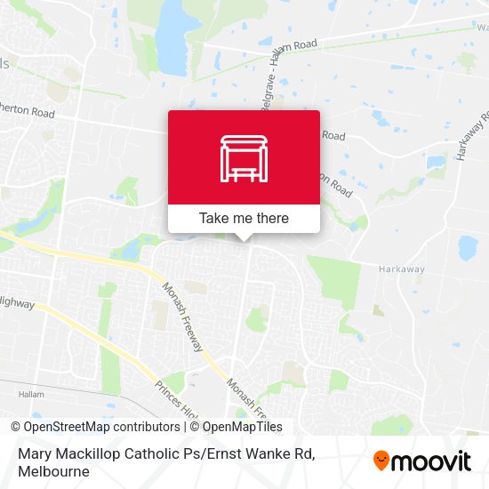 Mary Mackillop Catholic Ps / Ernst Wanke Rd map