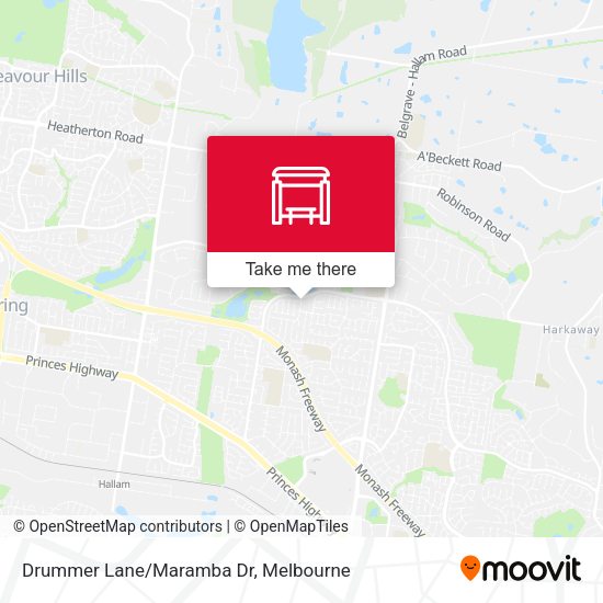 Drummer Lane/Maramba Dr map
