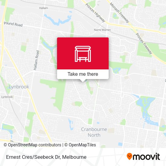 Ernest Cres/Seebeck Dr map