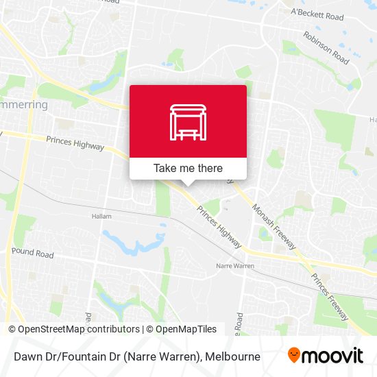 Dawn Dr / Fountain Dr (Narre Warren) map