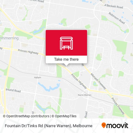 Fountain Dr / Tinks Rd (Narre Warren) map