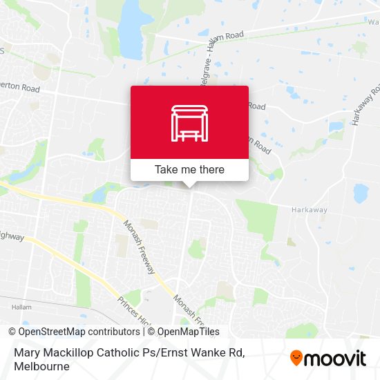 Mary Mackillop Catholic Ps / Ernst Wanke Rd map