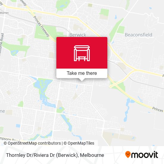 Thornley Dr / Riviera Dr (Berwick) map