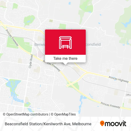 Beaconsfield Station / Kenilworth Ave map