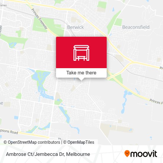 Ambrose Ct/Jembecca Dr map