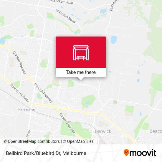 Bellbird Park/Bluebird Dr map