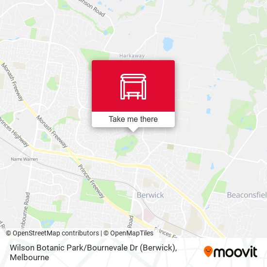 Wilson Botanic Park Map How To Get To Wilson Botanic Park / Bournevale Dr (Berwick) In Melbourne By  Bus Or Train?