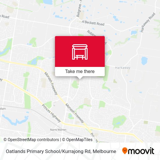 Oatlands Primary School / Kurrajong Rd map