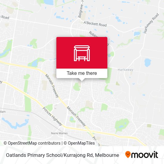 Oatlands Primary School / Kurrajong Rd map