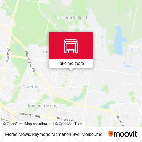 Mcrae Mews/Raymond Mcmahon Bvd map